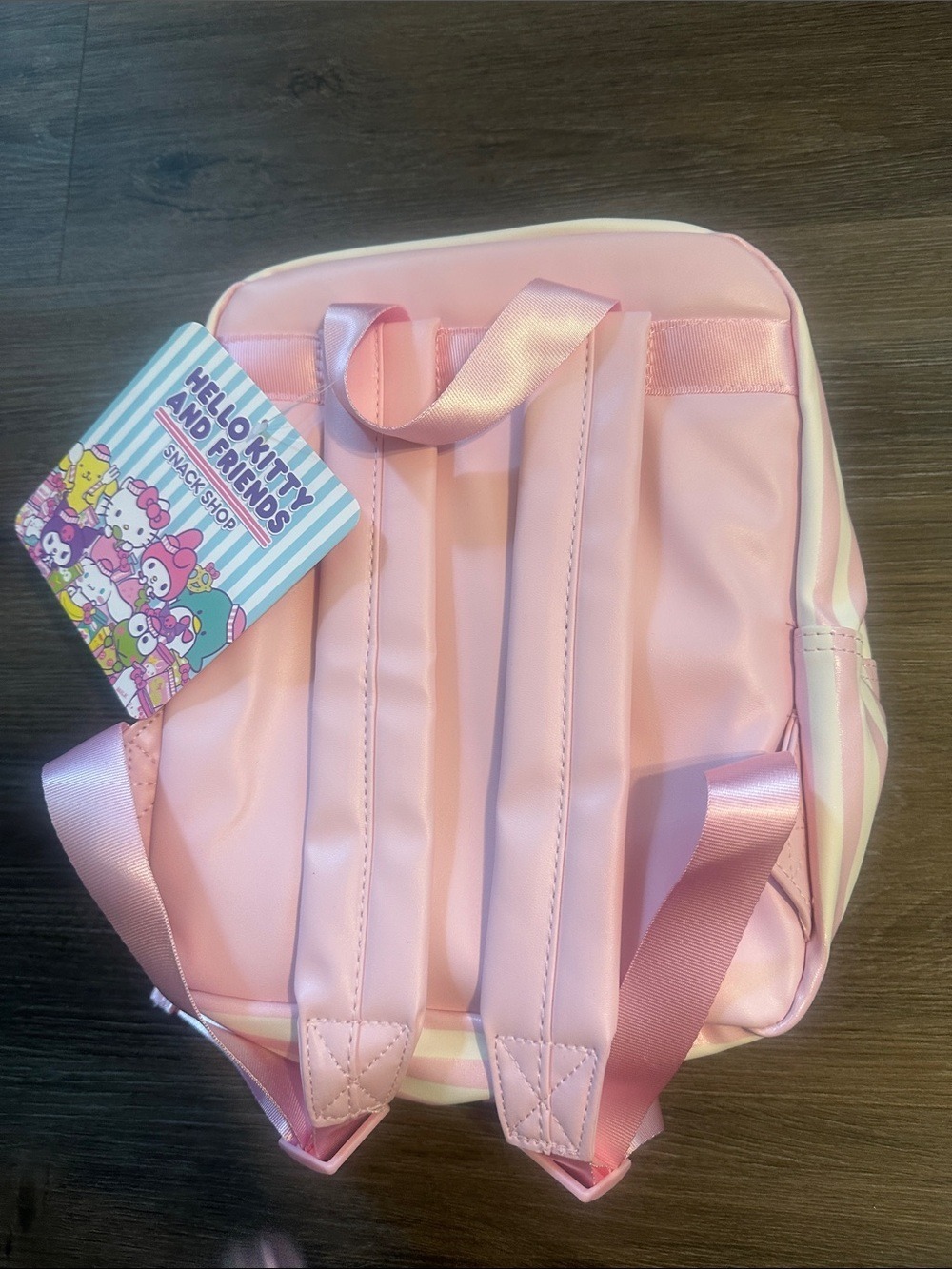 Hello Kitty Pink Cartoon Vending Machinei Mini Backpack - Picture 4 of 4